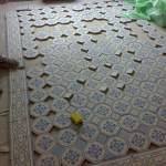 reusing salvaged historic tiles - 1200 Vienna