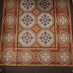 reusing salvaged historic tiles - 1190 Vienna