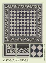 historic tile reproduction - Vienna Collection GSTG4A