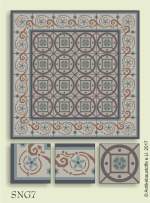 historic tile reproduction - Vienna Collection SNG7