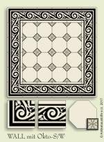 historic tile reproduction - Vienna Collection WALL-OKTO-SW